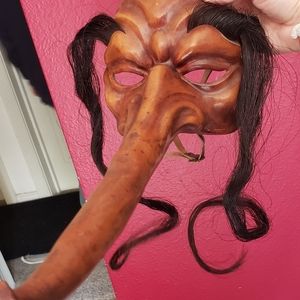 Handcrafted itallian leather masks